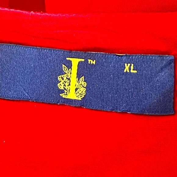 I tm by BullBear Red Pleated Buttoned Tunic with beading size XL ( fits smaller) - Picture 7 of 7